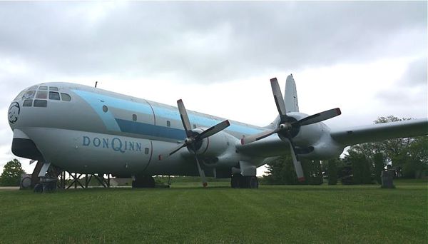 Plane at Don Q Inn